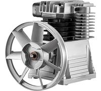VEVOR Bomba de cabeza de compresor de aire 375L 3KW tipo pistón cabeza de bomba de doble cilindro 1300tr / min 1 etapa 11 bar construcción de cabeza de bomba de cilindro de aluminio