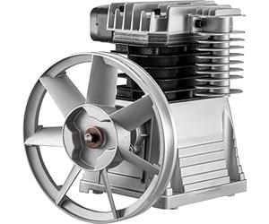 VEVOR Bomba de cabeza de compresor de aire 375L 3KW tipo pistón cabeza de bomba de doble cilindro 1300tr / min 1 etapa 11 bar construcción de cabeza de bomba de cilindro de aluminio