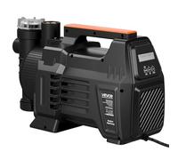 VEVOR Bomba de Chorro Electrónica de PP para Pozos Poco Profundos 1300 W 230 V, Caudal Máximo de 4800 L/h, Altura de Succión de 8 m, Control Electrónico Inteligente, para Riego de Jardines, Césped
