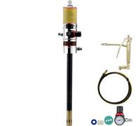VEVOR Bomba de Grasa Neumática Relación de Presión 50:1 Bomba de Cubo de Grasa Neumática con Manguera de 4 m y Pistola de Grasa Bomba de Grasa de Lubricación con Cabezal de Pistola de Grasa de 360°