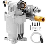 VEVOR Bomba de Hidrolavadora Horizontal con Eje de 19,05 mm 3400 PSI 2,5 GPM, Kit de Repuesto para Hidrolavadora, Compatible con Honda, Simpson, RYOBI, Briggs & Stratton, Subaru y Craftsman