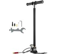 VEVOR Bomba de Mano PCP de 4 etapas, 30 MPa, 4500 PSI, de Alta presión PCP, con manómetro de Filtro de Humedad de Aceite, Acero Inoxidable, para Pistolas de Aire, Botellas de Buceo, neumáticos de