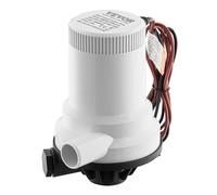 VEVOR Bomba de Pozo Vivo para Barco, 108 W 1600 GPH Bomba de Aireación de Pozo Vivo Recta con Entrada Doble, Carcasa ABA y Cartucho de Motor Desmontable, Prueba Corrosión para Agua Dulce y Salada