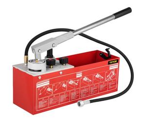 VEVOR Bomba de Prueba de Presión Eléctrica 12 L Bomba de Llenado Bomba de prueba 60 bar Bomba de llenado 49 x 16 x 17 cm Máquina de Bomba de Prueba Hidráulica 8 kg Bomba de Prueba