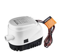 VEVOR Bomba de Sentina, 750 GPH 12 V Bomba de Agua de Sentina Sumergible Automática para Barcos con Interruptor de Flotador, Diámetro de Salida de 1,8cm para Sumergible Barcos Estanques Piscinas