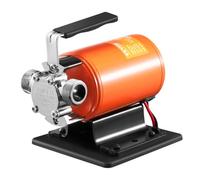 VEVOR Bomba de Transferencia de Agua 12 V CC, 360 GPH, 1/10 HP Bomba Eléctrica Portátil para Uso General con Kit de Manguera de Succión de 1,8 m para Jardín, Piscina, Estanque, Drenaje de Acuario