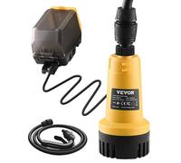 VEVOR Bomba de Transferencia de Agua Sumergible Inalámbrica 528 GPH, Bomba de Sumidero Portátil con Manguera G3/4", Compatible con Batería Dewalt 20V MAX (sin batería) para Piscina, Jardín, Estanque