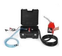 VEVOR Bomba de Transferencia de Combustible 12 V CC 10 GPM 1/4 HP Bomba de Transferencia de Diésel Eléctrica Portátil con Boquilla de Combustible de Apagado Automático para Diésel, Queroseno