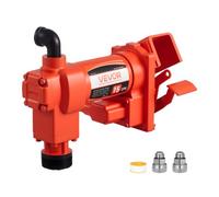 VEVOR Bomba de Transferencia de Combustible, 57 L/min, Elevación Máx. de Succión de 2,4 m, Elevación Máx. de 11,28 m, Protección Contra Sobrecalentamiento, para Gasolina, Diésel, Queroseno, Etanol