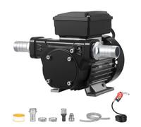 VEVOR Bomba de Transferencia de Combustible, 60 L/min, con Boquilla de Combustible Automática y 2 Mangueras, Elevación Máxima de 13,7 m, para Diésel, Queroseno y Biodiésel para Vehículos