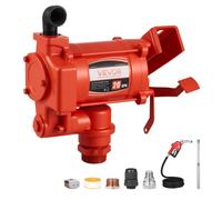 VEVOR Bomba de Transferencia de Combustible, 76 L/min, con Boquilla de Combustible y Manguera de Descarga con Apagado Automático, Kit de Alto Caudal para Mezclas de Gasolina, Diésel, Queroseno