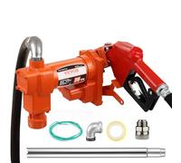 VEVOR Bomba de Transferencia de Combustible de 12 V CC, 75,7 L/min Extractora de Gasolina con Boquilla Automática y Manguera de Succión para Mezclas de Gasolina, Diésel, Queroseno, Etanol, Metanol