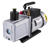 VEVOR Bomba de Vacío 12 CFM 1 HP Bomba de Vacío de Aire Acondicionado Doble Etapa Herramienta de Refrigerante Definitiva 340 L/min HVAC Vacío para Aire Acondicionado Doméstico, Automóviles