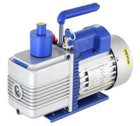 VEVOR Bomba de Vacío Aire Acondicionado con Manómetros Diagnósticos 10CFM Sistema de Refrigeración 1 HP Bomba De Vacío Refrigerante 5pa Bomba de Vacío Juego De Manómetros De Bomba De Vacío