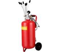 VEVOR Bomba Extractora de Aceite 22,7 L Consumo de Aire 200 L/min Extractor de Aceite Neumático 8-10 bar con Asa Portátil y Ruedas Extractor Aceite para Automóvil/ Motocicleta/ Barco/ Caravana