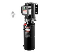 VEVOR Bomba Hidráulica de Simple Efecto, Caudal de Aceite de 6,3 L/min, Presión Máxima de Descarga 22 MPa, para Camiones, Talleres Mecánicos y Elevadores de Vehículos, Negro, 710 x 250 x 260 mm