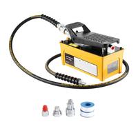 VEVOR Bomba Hidráulica Neumática de 10000 PSI Depósito de 1,6 L, Salida de Aceite NPT de 16,66 mm Entrada NPT de 13,7 mm, Bomba de Pedal Accionada por Aire para Máquinas de Reparación de Automóviles