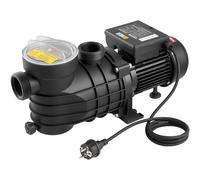 VEVOR Bomba para Piscina Elevada 250 W Caudal Máximo de 11.700 L/H Bomba de Filtración para Piscina de Una Sola Velocidad, CA 220-240 V 2850 RPM, Altura de Elevación Máxima de 8 m, con Filtro y Tapa