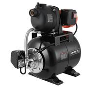 VEVOR Bomba para Pozos Poco Profundos 1,1 HP, Bomba de Agua de Trasvase 5000 LPH, con Tanque de Presión 19 L, Plástico, Sistema Automático de Transferencia de Agua, 1,4-2,8 bar, para Jardín, Césped