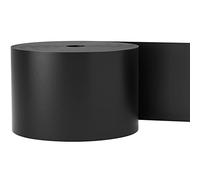 VEVOR Borde de Paisaje de 24,4 m x 25,4 cm Borde de Tablero de Cubierta Enrollado Grosor de 0,25 cm Borde Flexible para Paisajismo Borde de Patio para Césped, Jardín, Control de Malas Hierbas, Negro