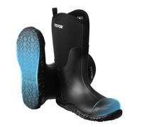 VEVOR Botas de Goma con Punta de Acero Hombre, Impermeables contra la Lluvia, Antideslizantes a Exteriores, Ligeros y Duraderos, para Fabricación, Construcción, Talla 9 EE. UU., 350 x 120 x 395 mm
