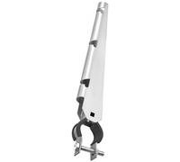 VEVOR Brazo de Extensión de Alambre de Púas, 10 Paquetes Extensores de Postes de Cerca de 375 mm, Diseño de Soporte en U, Extensor de Altura de Cerca de Acero para Evitar que Las Mascotas Salten