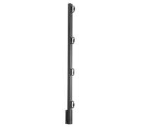 VEVOR Brazo de Extensión de Alambre de Púas, 12 Paquetes Extensores de Postes de Cerca de 815 mm, Extensor de Columna Cuadrada de Cerca de Acero Resistente para Evitar que Las Mascotas Salten