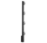 VEVOR Brazo de Extensión de Alambre de Púas, 8 Paquetes Extensores de Postes de Cerca de 60,5 cm, Extensor de Columna Cuadrada de Cerca de Acero Resistente para Evitar que Las Mascotas Salten