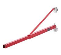 VEVOR Brazo de Soporte de Polipasto Eléctrico Brazo Oscilante de Soporte de Polipasto Eléctrico Marco de Polipasto de Acero, Brazo de Elevación de Andamio, Capacidad de Carga Máxima de 600KG