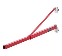 VEVOR Brazo de Soporte de Polipasto Eléctrico Brazo Oscilante de Soporte de Polipasto Eléctrico Marco de Polipasto de Acero, Brazo de Elevación de Andamio, Capacidad de Carga Máxima de 600KG