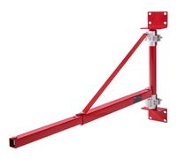 VEVOR Brazo de Soporte de Polipasto Eléctrico, Carga Máxima de 600KG, Brazo Oscilante de Soporte de Polipasto Eléctrico con Poste, Marco de Polipasto de Acero Brazo de Polipasto de Cabrestante