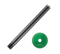 VEVOR Broca de diamante para ladrillos de hormigón, taladro de núcleo de diamante húmedo de 50,8 mm, profundidad de perforación de 355 mm con hoja de sierra, rosca hembra de 1-1/4"-7, soldadura láser