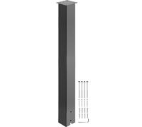 VEVOR Buzón Post Stand Mail Box Post 43" Acero con recubrimiento en polvo
