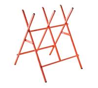 VEVOR Caballete de Sierra de Piernas Cruzadas, Carga de 117,9 kg, Caballete Plegable de Altura Ajustable con Patas Resistentes y Almohadillas Antideslizantes para Carpinteros y Contratistas