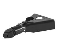 VEVOR Cabezal de Enganche de Remolque para Bola de Enganche 50,8 mm Marco en A Carga de 3175 kg Acoplador de Remolque de Acero Resistente para Autocaravana, Furgoneta, SUV, Superficie de Revestimiento