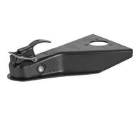 VEVOR Cabezal de Enganche de Remolque para Bola de Enganche 50,8 mm Marco en A Carga de 3629 kg Acoplador de Remolque de Acero Resistente para Autocaravana, Furgoneta, SUV, Superficie de Revestimiento
