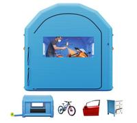 VEVOR Cabina de Pintura Hinchable 4 x 3 x 2,75 m Cabina de Pulverización, Soplador de 750 W, Sistema de Filtro, Fijación con Estacas Sacos de Arena Cuerdas de Viento, Portátil Bolsa de Almacenamiento