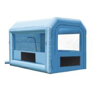 VEVOR Cabina de Pintura Inflable de 4 x 3 x 2,75 m con Potente Soplador de 750 W y Sistema de Filtro de Aire, Cabina de Pintura Portátil para Motocicleta, Bicicleta, Pintura de Piezas de Automóvil