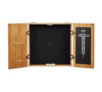 VEVOR Cabina para Dardos de Madera Maciza Tamaño Oficial(Danos no Incluidos)