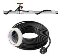 VEVOR Cable Calefactor Autorregulable para Tuberías 36,6 m 16,4 W/m Cinta Calefactora para Tuberías, Descongelación de Nieve en Tejados, Protección contra Congelación de Canalones y Tuberías