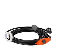 VEVOR Cable Calefactor para Tuberías Anticongelante de 4 m con Termostato Incorporado de 23 W/m, Instalación Conveniente para Conquistar el Invierno contra las Heladas, Protección de Tuberías Agua