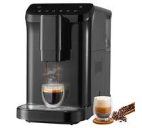 VEVOR Cafetera Espresso Automática 15 Bar con Molinillo 15 Niveles de Molienda
