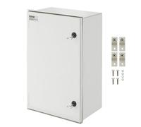 VEVOR Caja Eléctrica de Fibra de Vidrio, Montaje en Pared de 60x40x23 cm