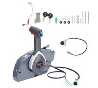 VEVOR Caja de control remoto fueraborda compatible con Johnson Evinrude 5006180, control de acelerador de barco de montaje lateral, para dirección marina de motor de barco fueraborda