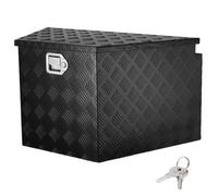 VEVOR Caja de Herramientas para Remolque Caja de Herramientas 838 x 457 x 483mm para Remolque de Acero al Carbono Resistente con Cerradura y Llaves Resistente a la Intemperie para Mudanzas