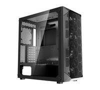 VEVOR Caja de PC Torre Completa con Panel de Alto Flujo de Aire 3 Ventiladores PWM de 140 mm Gestión de Cables Compatible con GPU de Hasta 410 mm de Longitud Compatible con E-ATX/ATX/M-ATX/ITX