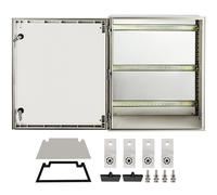 VEVOR Caja Eléctrica de Fibra de Vidrio, Montaje en Pared de 60x50x23 cm