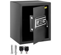 VEVOR Caja Fuerte de Seguridad con Huella Dactilar 48L Caja Fuerte Antirrobo del Hogar 34,5 x 20 x 39,5 cm Huella Digital Contraseña Llave WiFi Abierto del Hotel de Oficina en Casa Caja de Seguridad