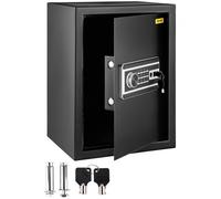 VEVOR Caja Fuerte de Seguridad con Huella Dactilar 60L Caja Fuerte Antirrobo del Hogar 34,5 x 20 x 46,5 cm Huella Digital Contraseña Llave WiFi Abierto del Hotel de Oficina en Casa Caja de Seguridad