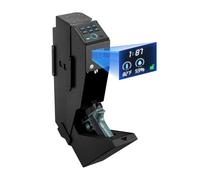 VEVOR Caja Fuerte para Pistolas de Acero, con 3 Formas de Acceso por Huella Dactilares, Contraseña y Llave, Caja Fuerte para Armas con Pantalla y LED, Capacidad de 1 Pistola y 1 Cargador, Negro